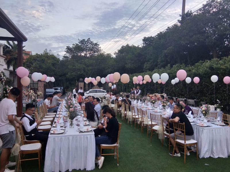 生态园轰趴别墅派对松江桃源府邸大草坪婚庆店